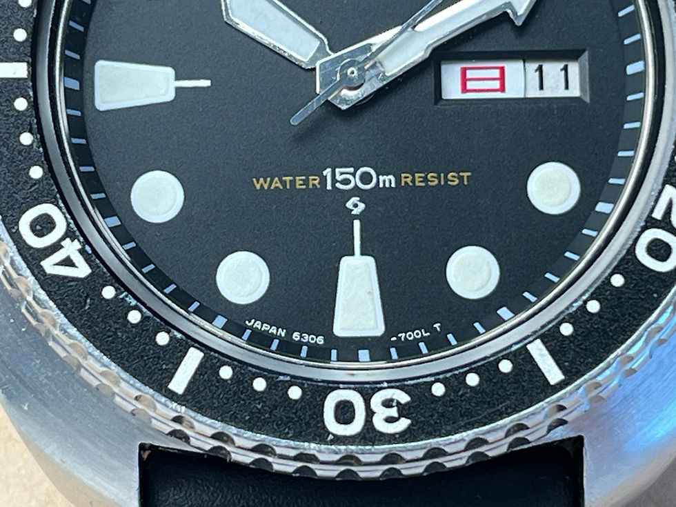 Thumbnail: Vintage 1978 Seiko 6306-7001 Serviced Rare JDM Divers Watch All Original