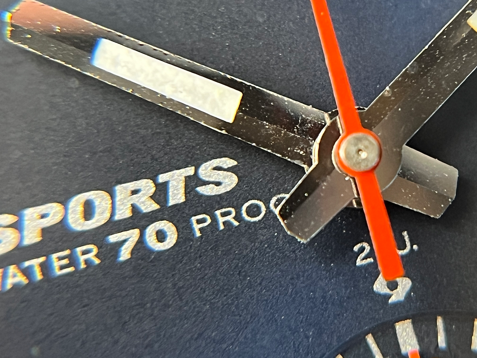 Thumbnail: Vintage 1969 Seiko Speed-Timer 6319-6000 JDM Serviced All Original