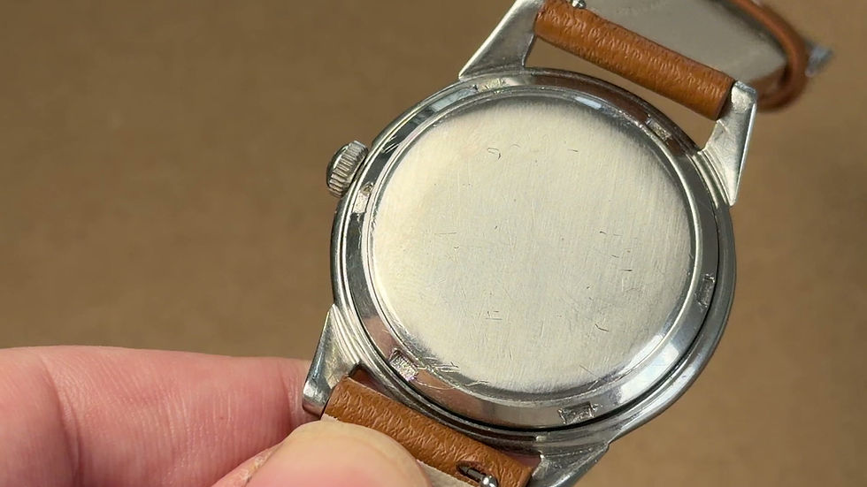 Thumbnail: Vintage 1950 Omega Seamaster Calendar Serviced Bumper Watch Ref 2827-1