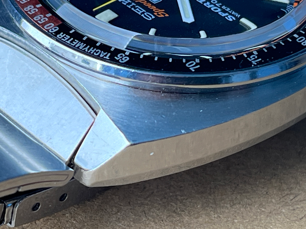 Thumbnail: Vintage 1970 Seiko Speed-Timer 6319-6031 JDM Serviced  All Original