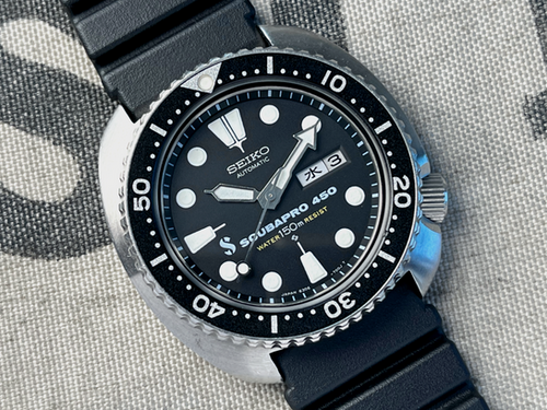 Vintage 1978 Seiko SCUBAPRO 450 6306-7001 Serviced Rare Watch All