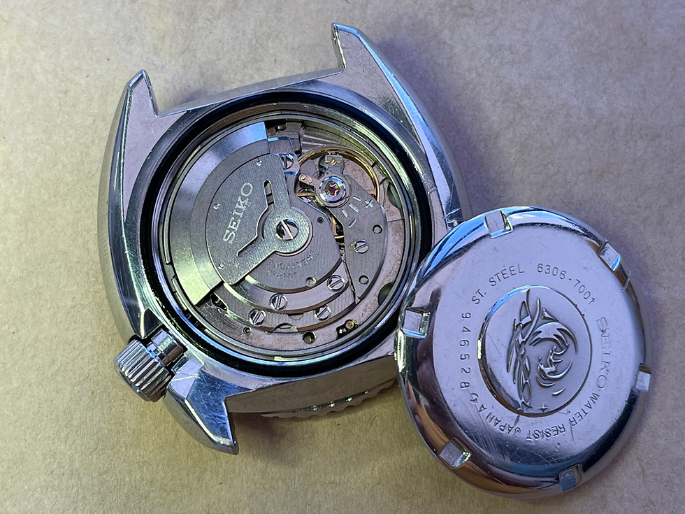 Thumbnail: Vintage 1979 Seiko 6306-7001 Rare JDM Divers Watch All Original