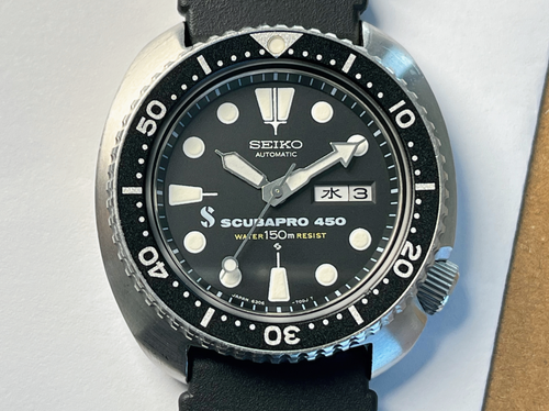 ち*ゲ様 SEIKO Scuba Pro 450 6306-700JT 1978 Seiko Scubapro 450 6306 Turtle | Grey and Patina