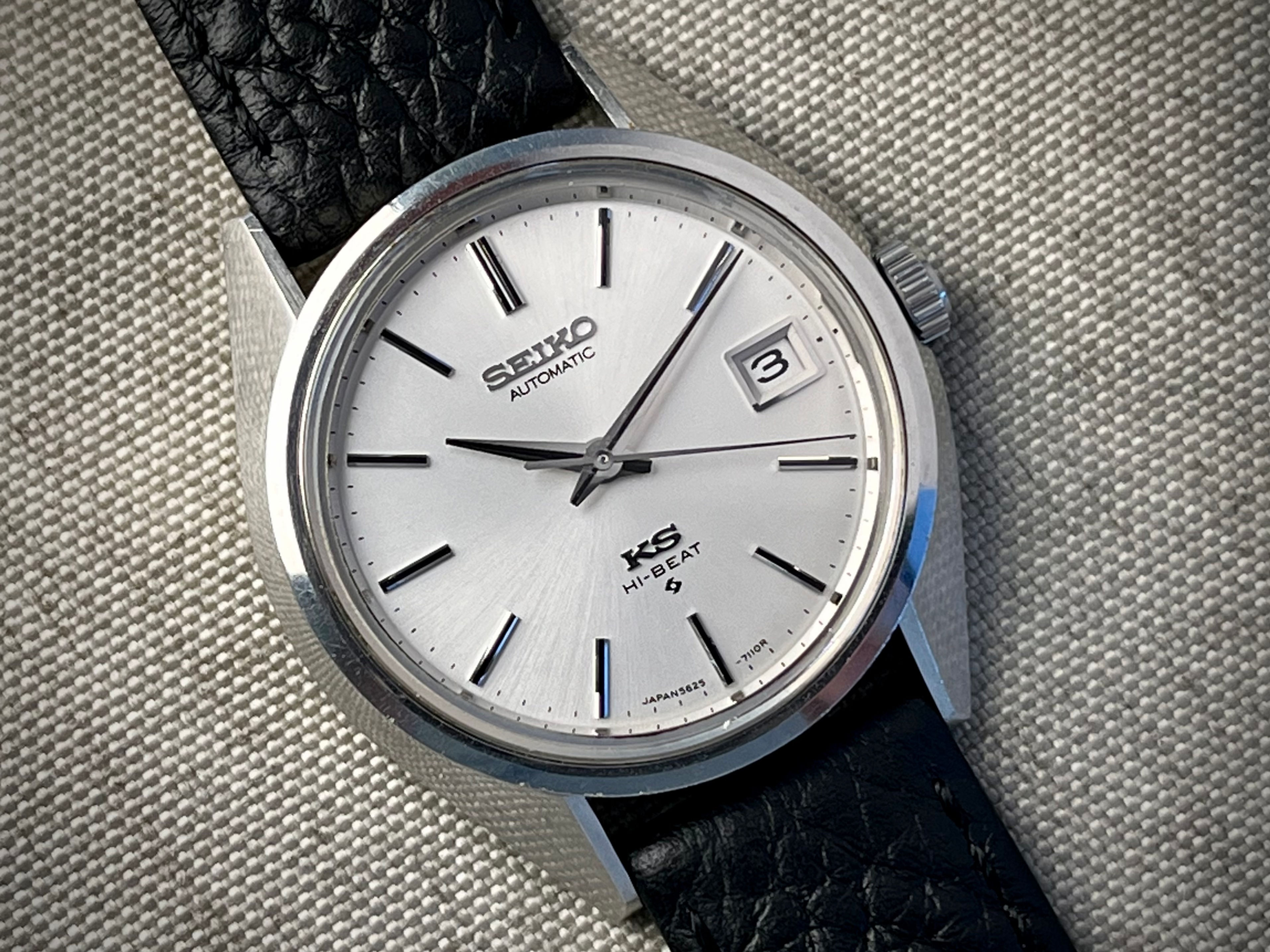 Vintage 1972 King Seiko Date Hi-Beat Automatic 5625-7110 JDM All Original
