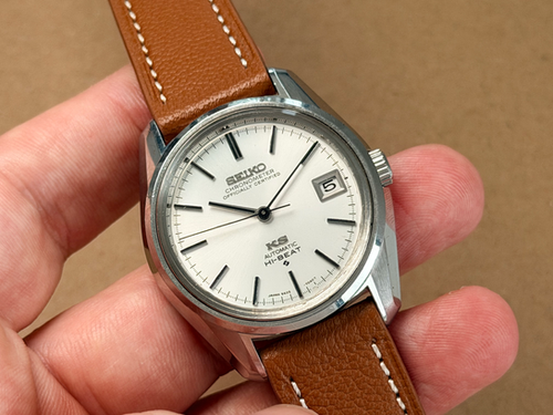 Vintage 1973 King Seiko Date Hi-Beat Chronometer 5625-7041 JDM