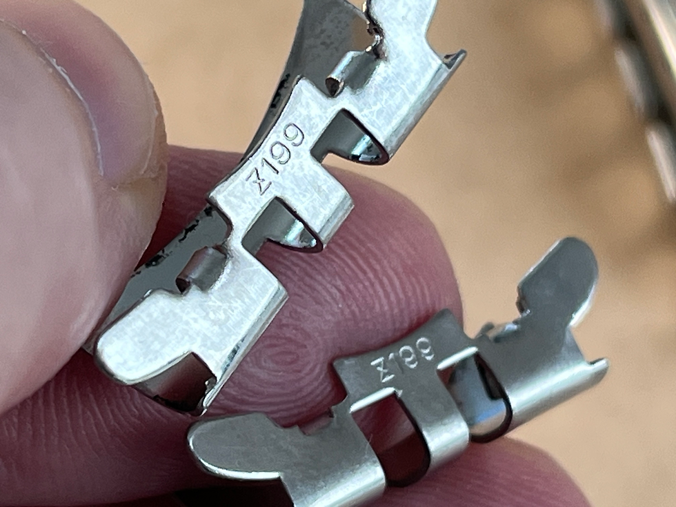 Thumbnail: Vintage Original SEIKO Z199 Watch Bracelet