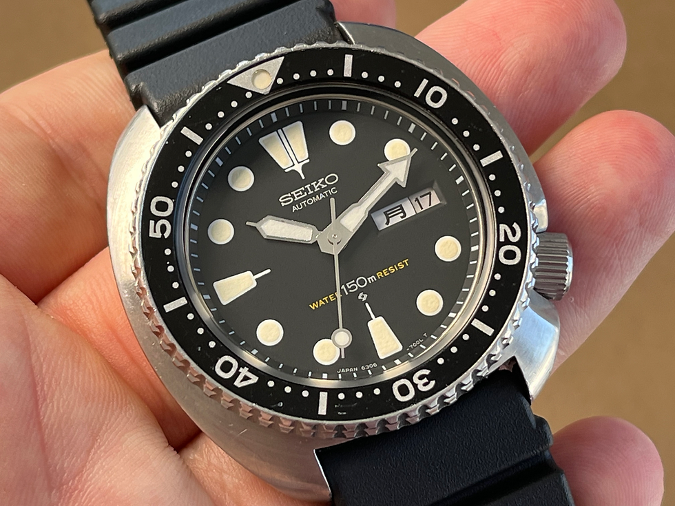 Thumbnail: Vintage 1976 Seiko 6306-7000 with Original Box Serviced