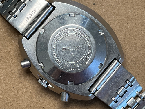 Vintage Seiko 6139-7020 Speed-Timer from November 1971 TEMPO PRIMA