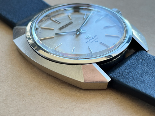 Vintage 1969 Grand Seiko Linen Dial 4520-7000 HI-BEAT 37.5mm