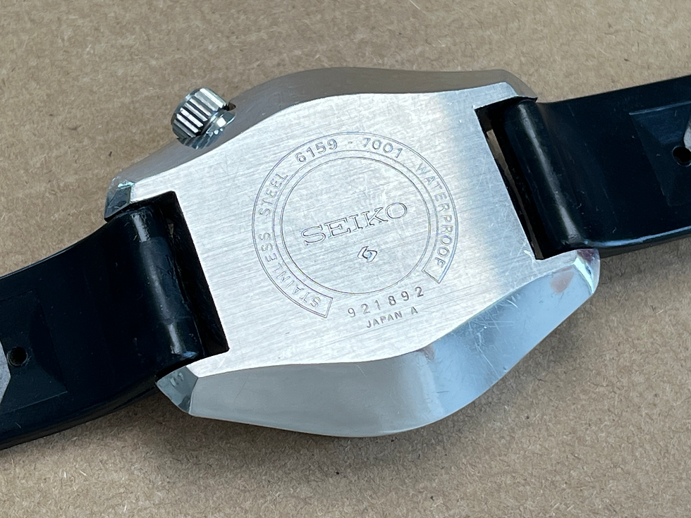 Thumbnail: Vintage 1969 Seiko 6159-7001 Professional Diver 300M High Beat Serviced Original
