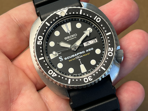 Vintage 1978 Seiko SCUBAPRO 450 6306-7001 Serviced Rare