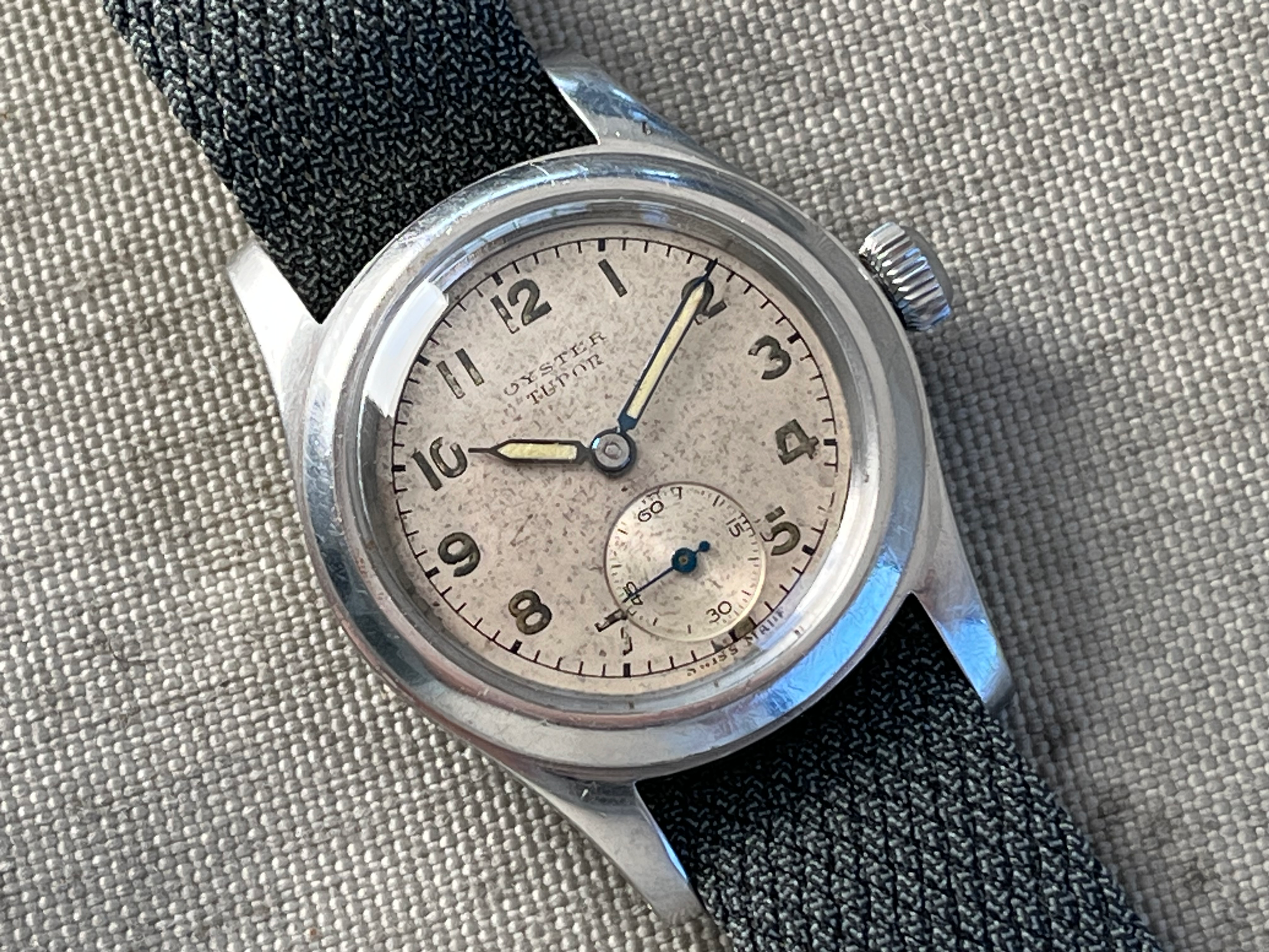 Vintage 1947 Tudor Oyster 3136 Serviced Manual Cal.56