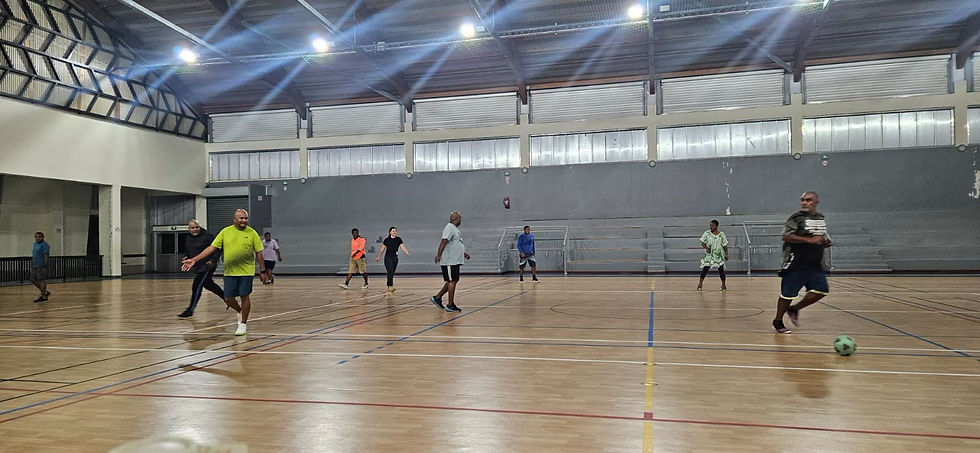 A Voh, le futsal avec la mairie, on aime !