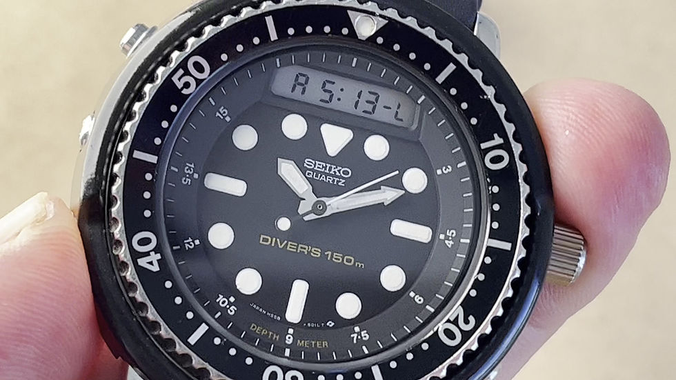 Thumbnail: Vintage 1982 Seiko H558-5000 “Arnie" Diver’s 150M Watch All Original JDM