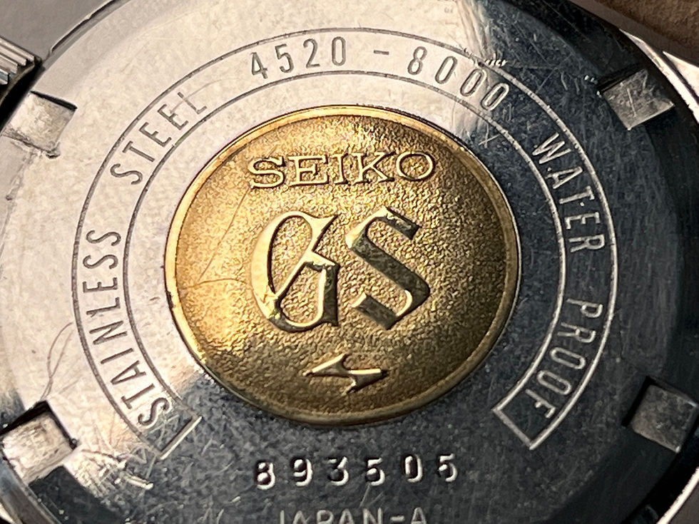 Thumbnail: Vintage 1968 Grand Seiko GS45 HI-BEAT 4520-8000 Hand Winding