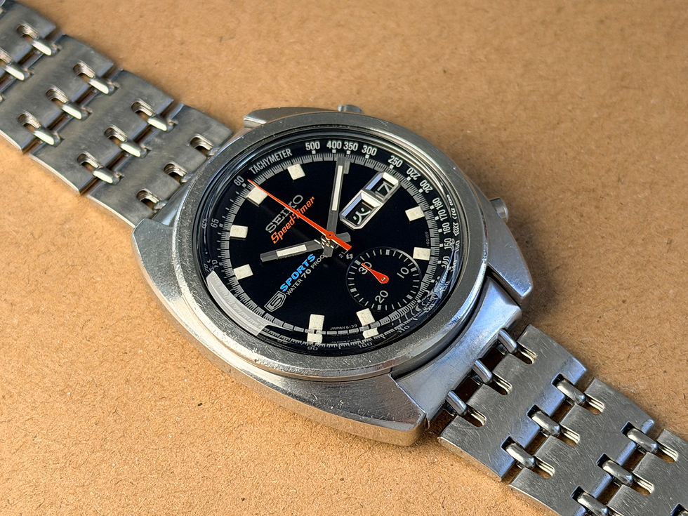 Thumbnail: Vintage 1970 Seiko Speed-Timer 6139-6011 JDM Bruce Lee Serviced