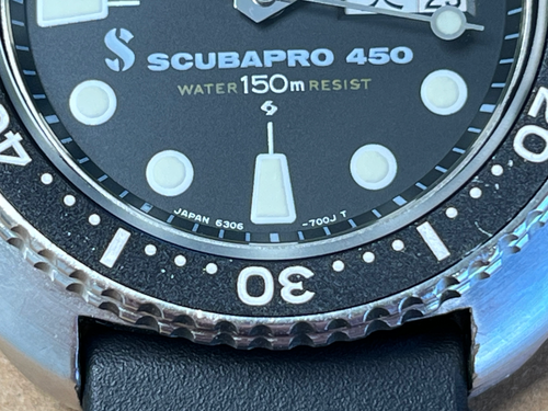 ち*ゲ様 SEIKO Scuba Pro 450 6306-700JT 1978 Seiko 6306-7001 Scubapro 450 | Grey and Patina