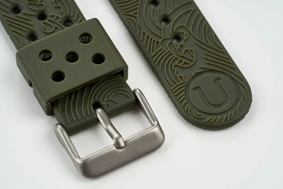 Thumbnail: GL831 "Irezumi" Tattoo Rubber Diver Strap