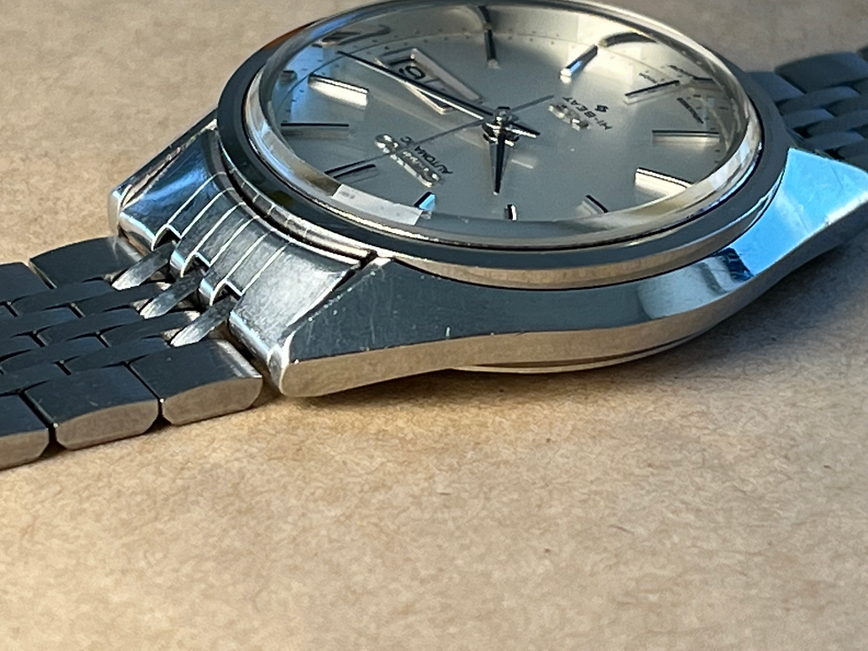 Thumbnail: Vintage 1974 King Seiko Day Date Hi-Beat Automatic 5626-7113 JDM All Original