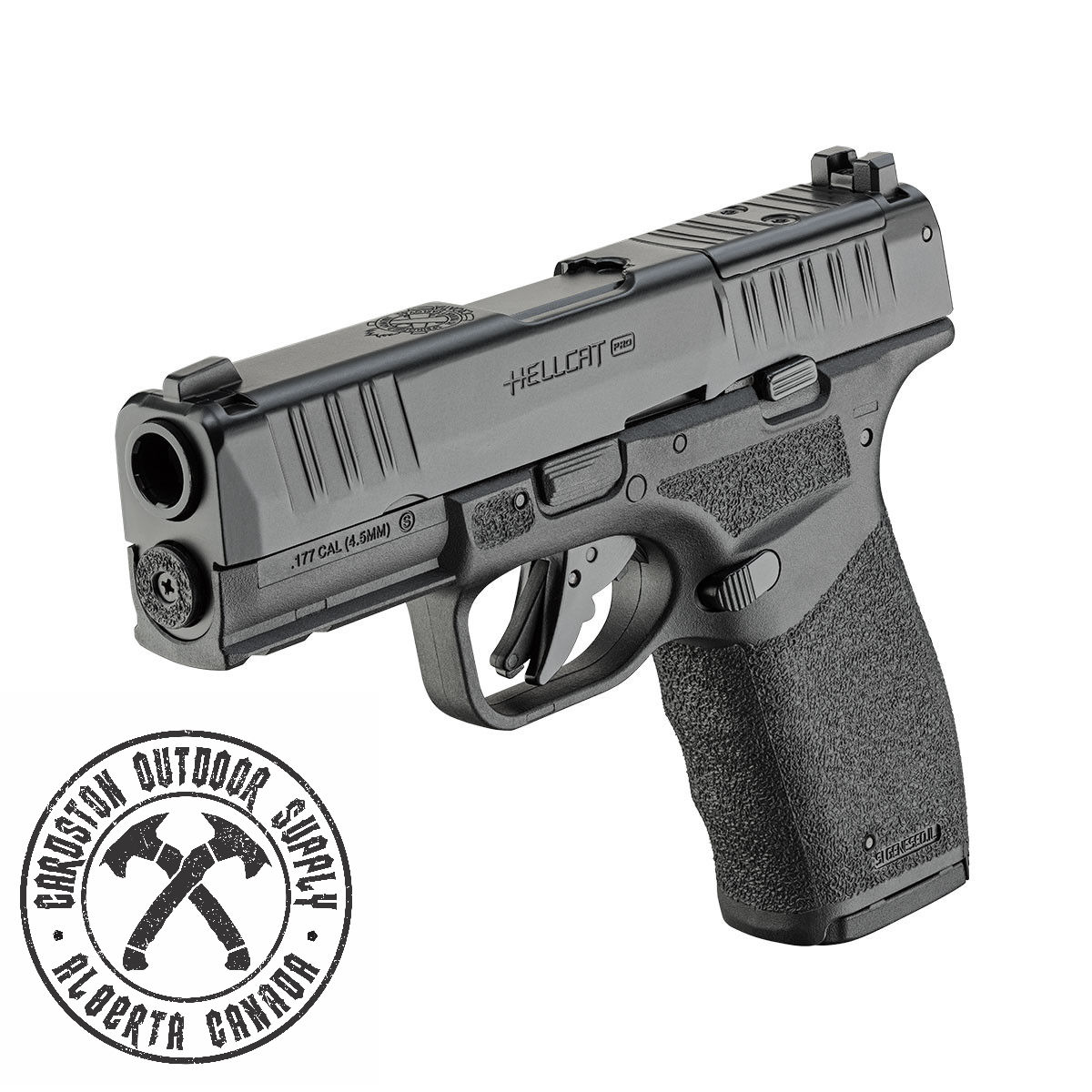 Springfield Air Venturi Hellcat Pro .177 Cal CO2 BB Pistol 380 FPS