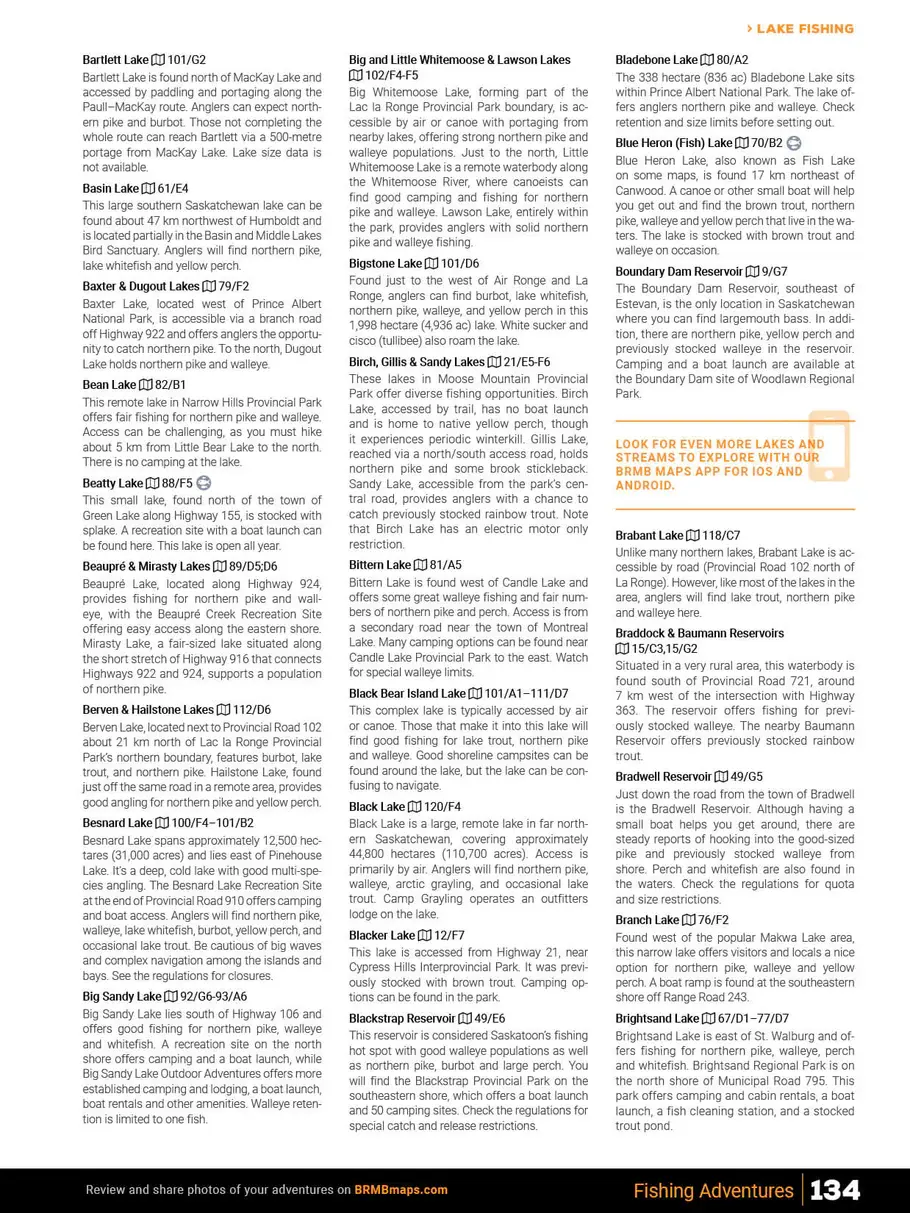 Thumbnail: Back Road Map Books BRMB Saskatchewan