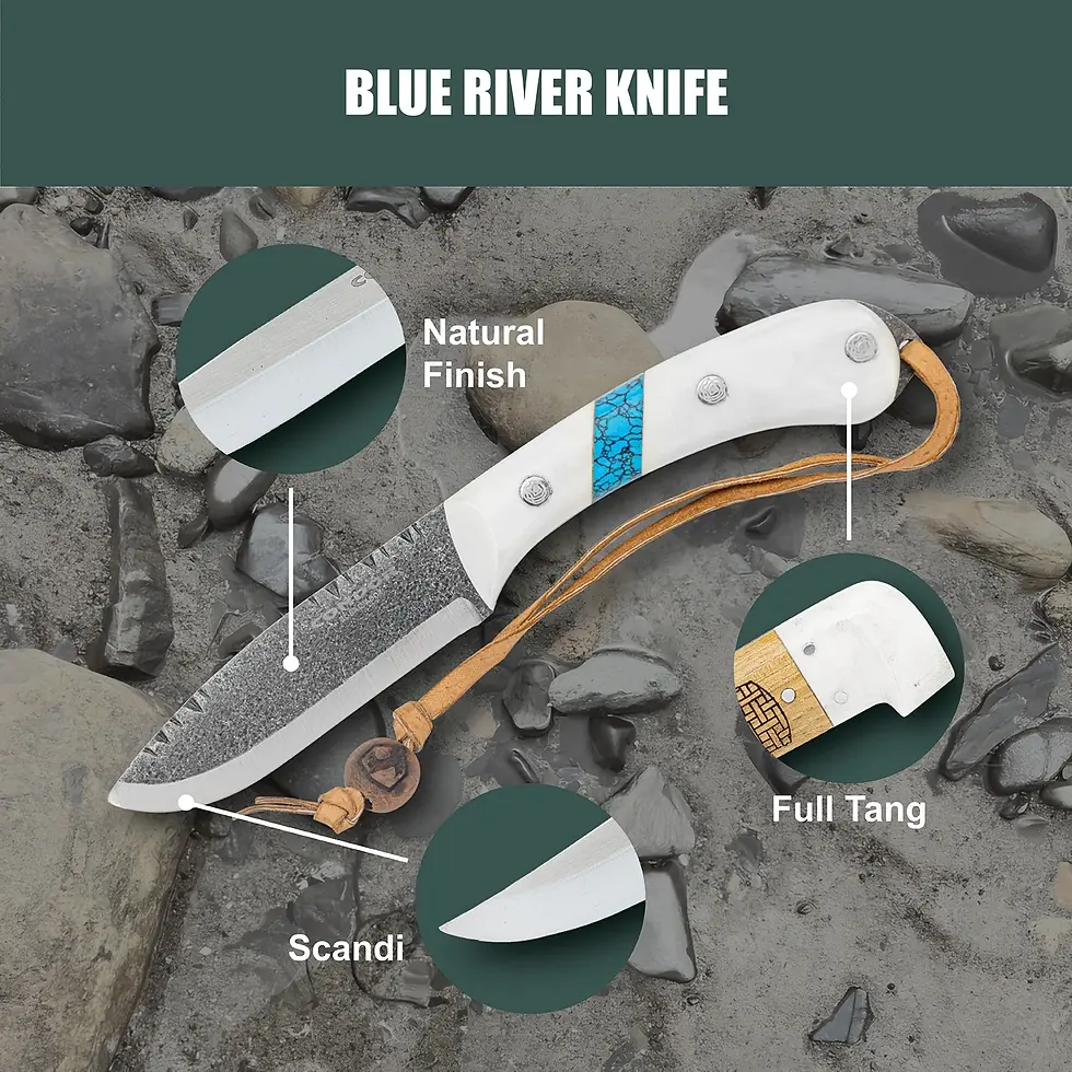 Thumbnail: Condor, Blue River Knife, Micarta