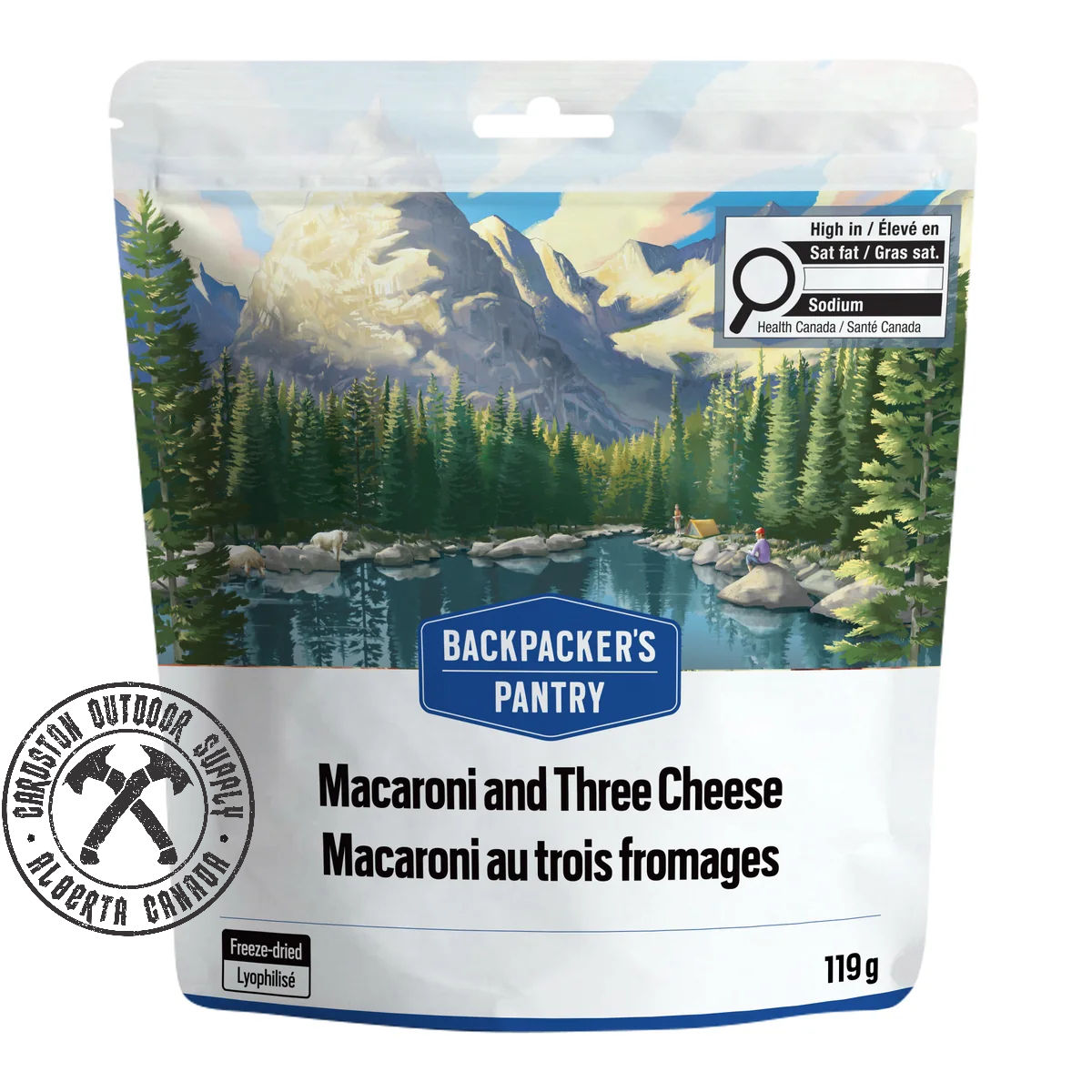 Backpacker's Pantry - Three Cheese Macaroni & Cheese