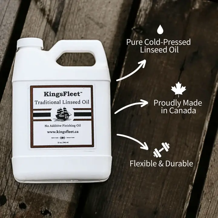 Thumbnail: KingsFleet™ - Traditional Linseed Oil 128oz
