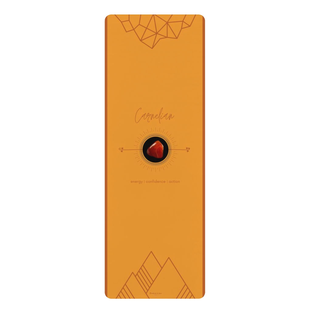 Carnelian Yoga Mat | Rubber