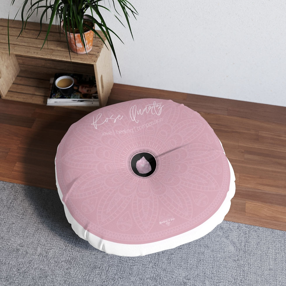 Thumbnail: Rose Quartz | Mandala Meditation Mat