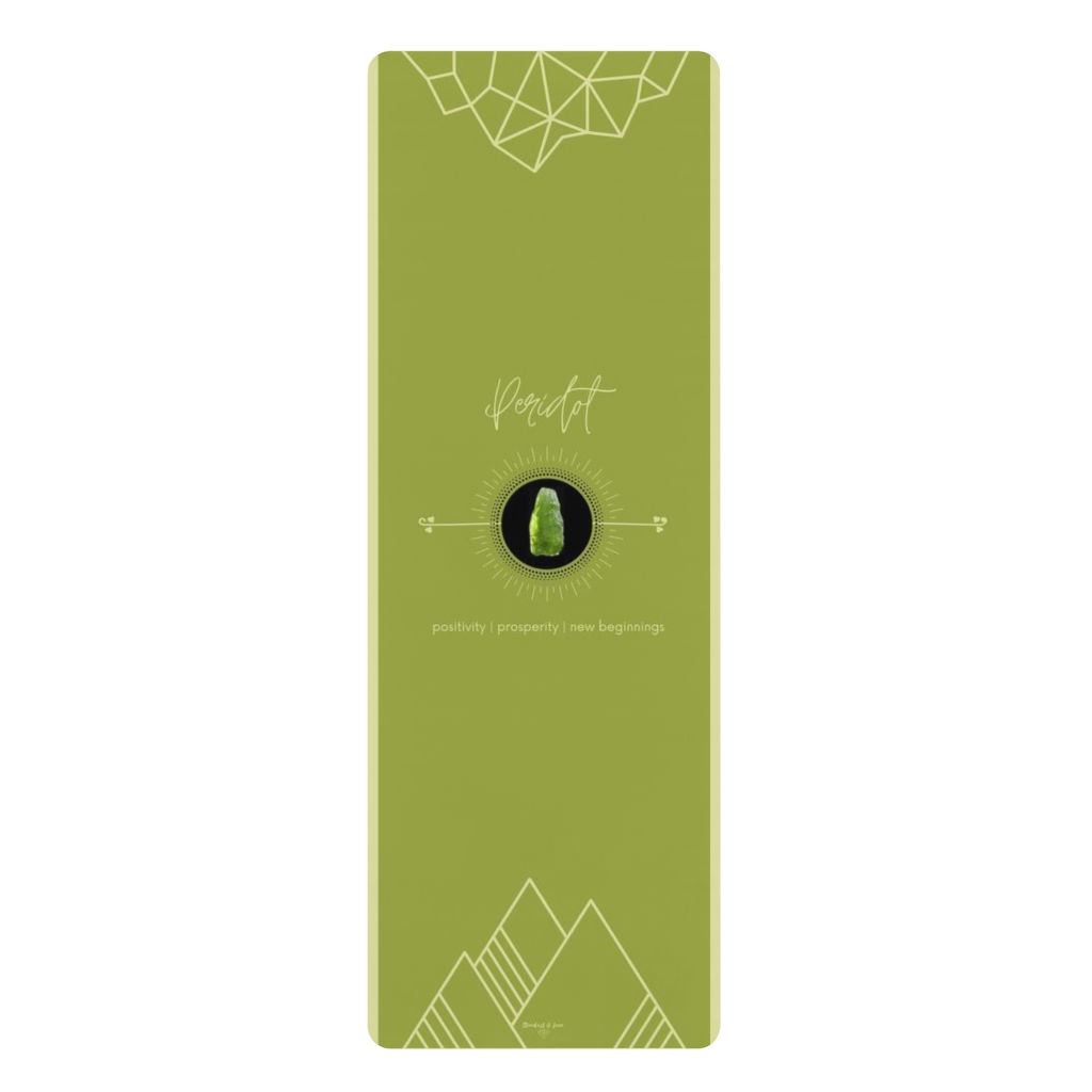 Peridot Yoga Mat | Rubber