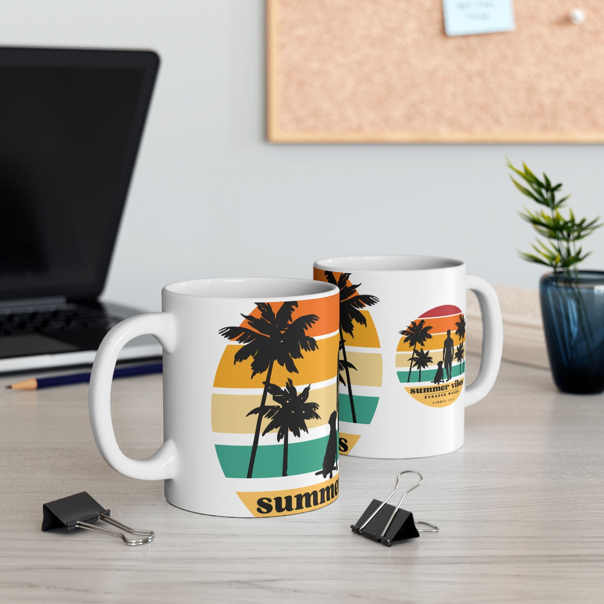 Summer Vibes Borador Mug (male)