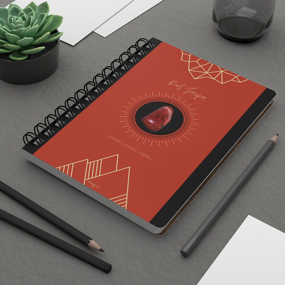Thumbnail: Red Jasper Crystal Journal
