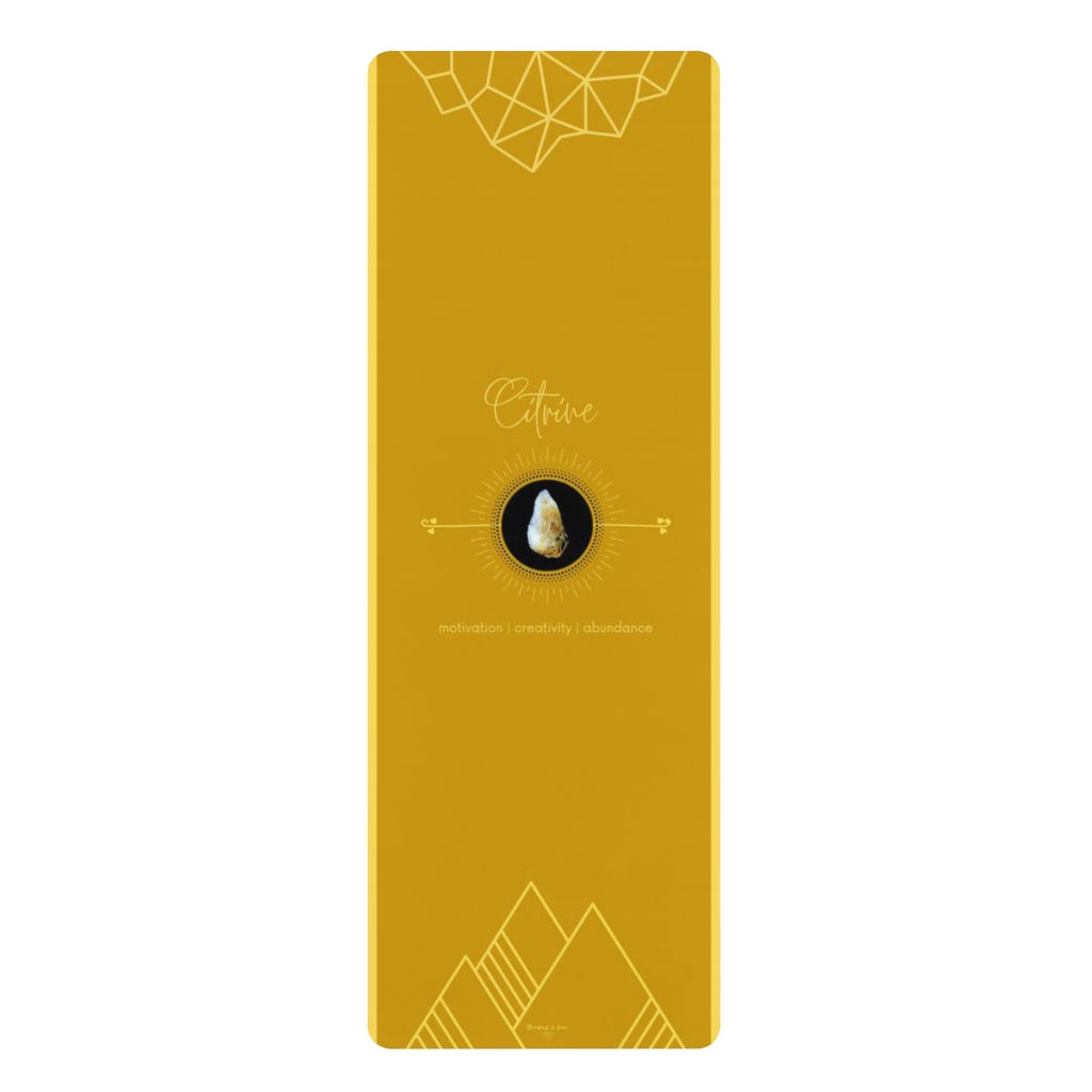 Citrine Yoga Mat | Rubber
