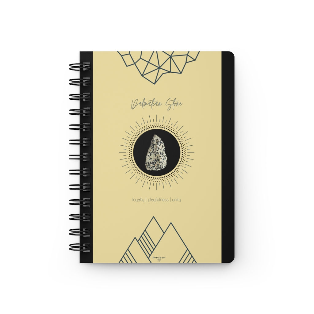 Dalmatian Stone Crystal Journal