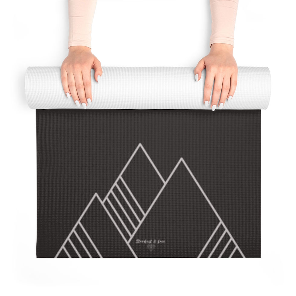 Thumbnail: Black Tourmaline Yoga Mat | Foam