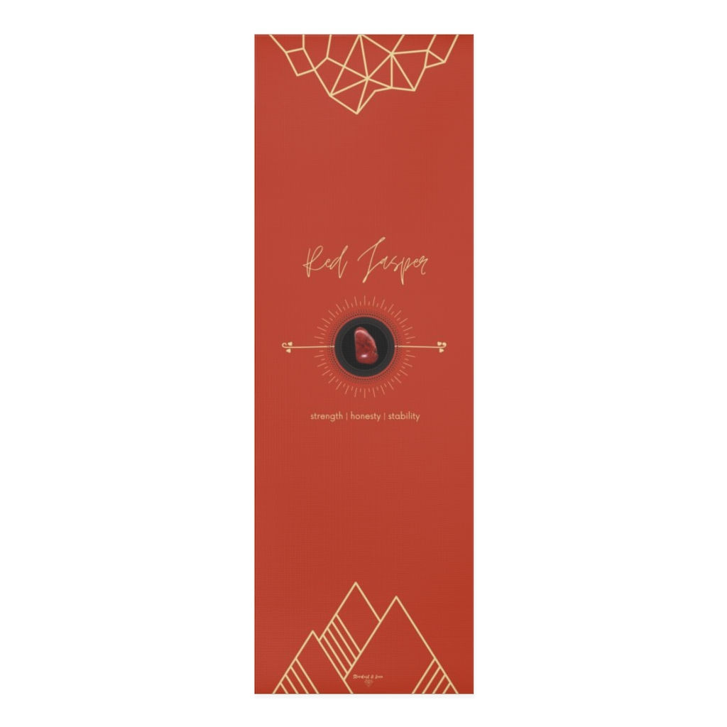 Red Jasper Yoga Mat | Foam