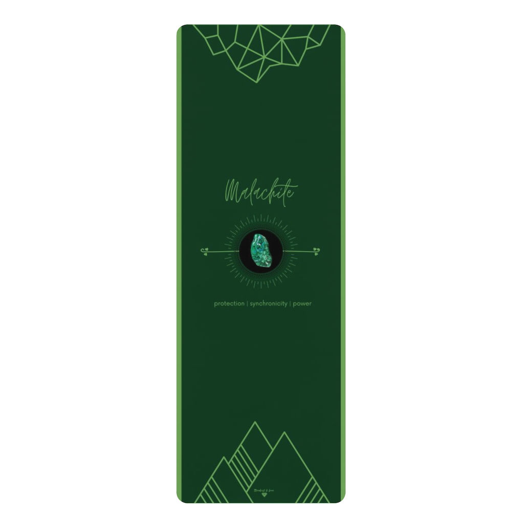 Malachite Yoga Mat | Rubber