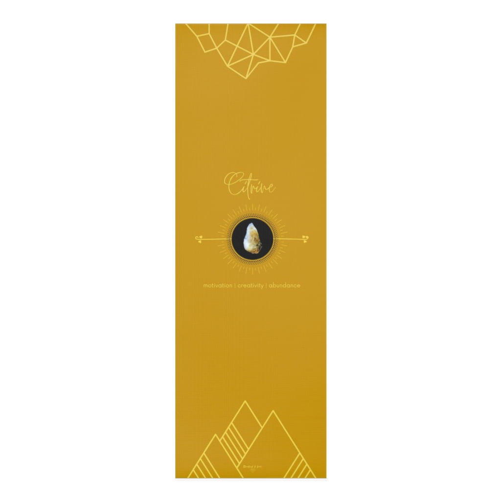 Citrine Yoga Mat | Foam