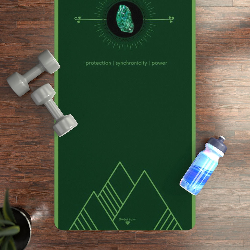 Thumbnail: Malachite Yoga Mat | Rubber