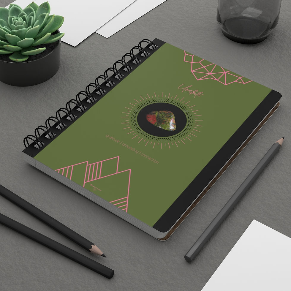 Thumbnail: Unakite Crystal Journal