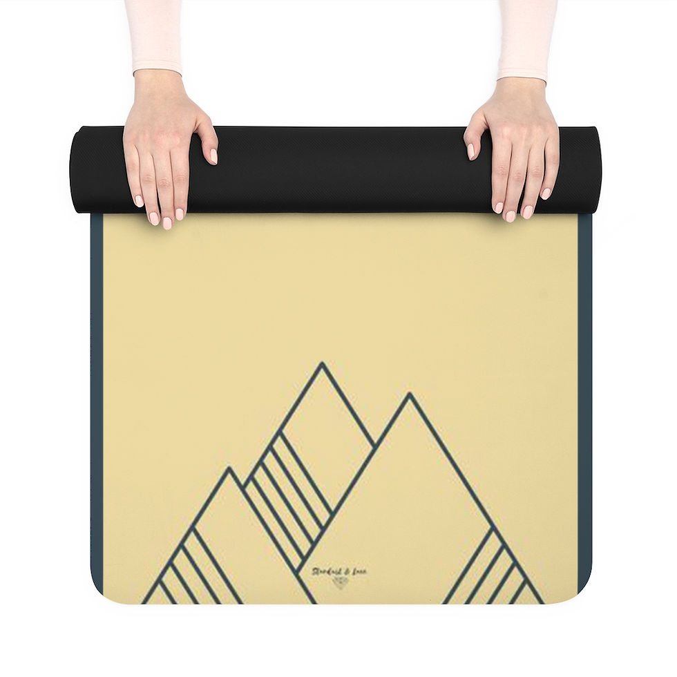 Thumbnail: Dalmatian Jasper Yoga Mat | Rubber