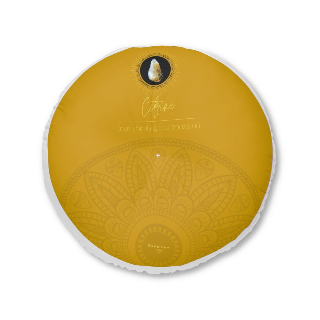 Citrine Boho Meditation Cushion