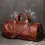 Thumbnail: Vintage Leather Duffel Bag – Gym & Travel