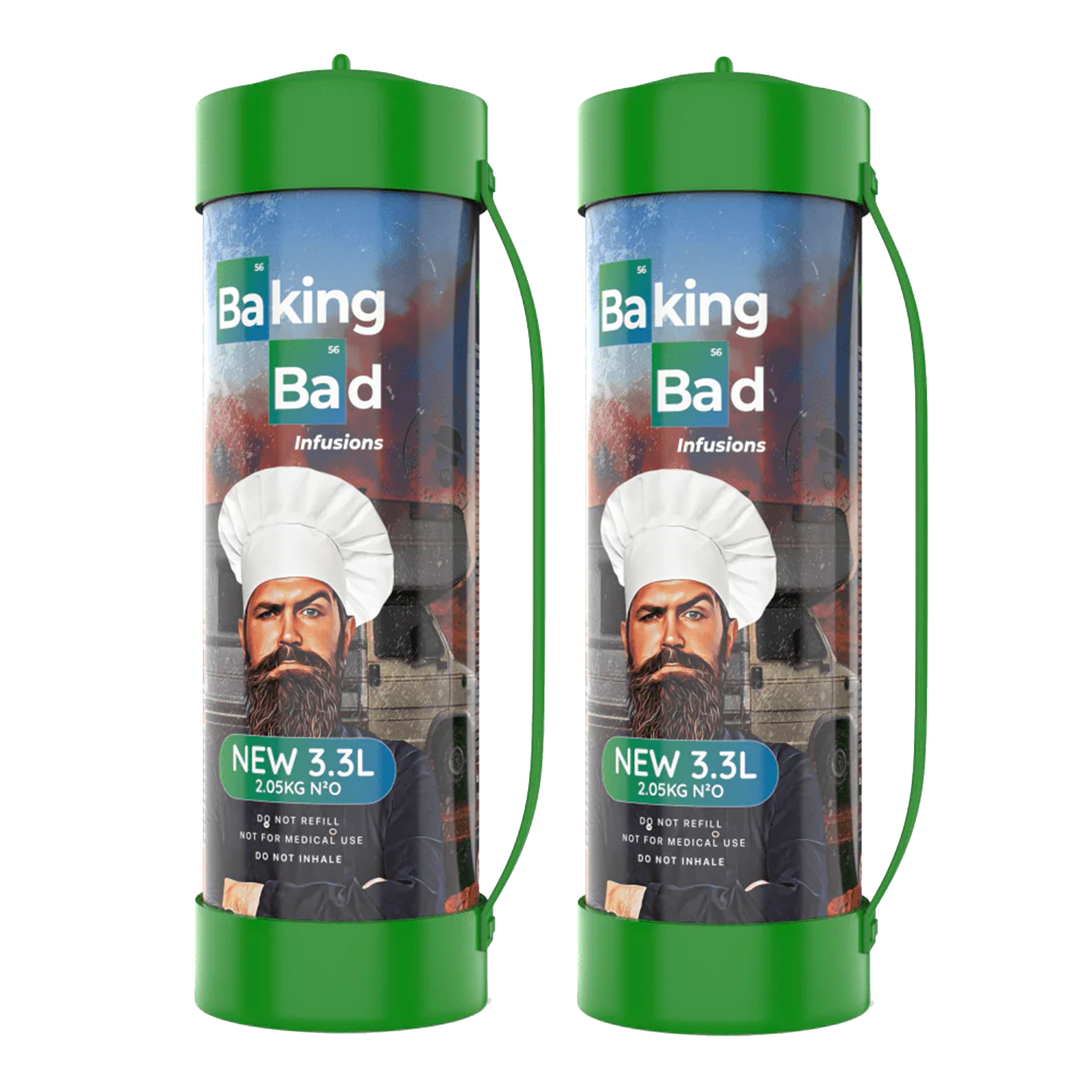 Baking Bad 2kg/3.3L (2000g) (Pack Of 2)