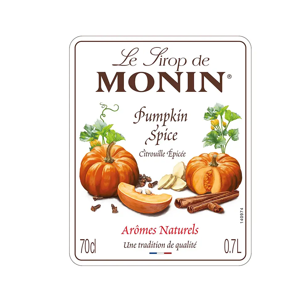 Thumbnail: Monin Pumpkin Spice Syrup (700ml)
