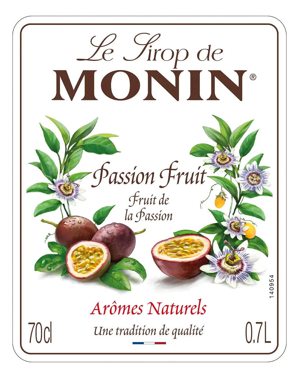 Thumbnail: Monin Passion Fruit Syrup (700ml)