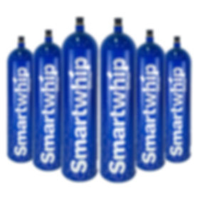 6x SmartWhip Aluminium 580g