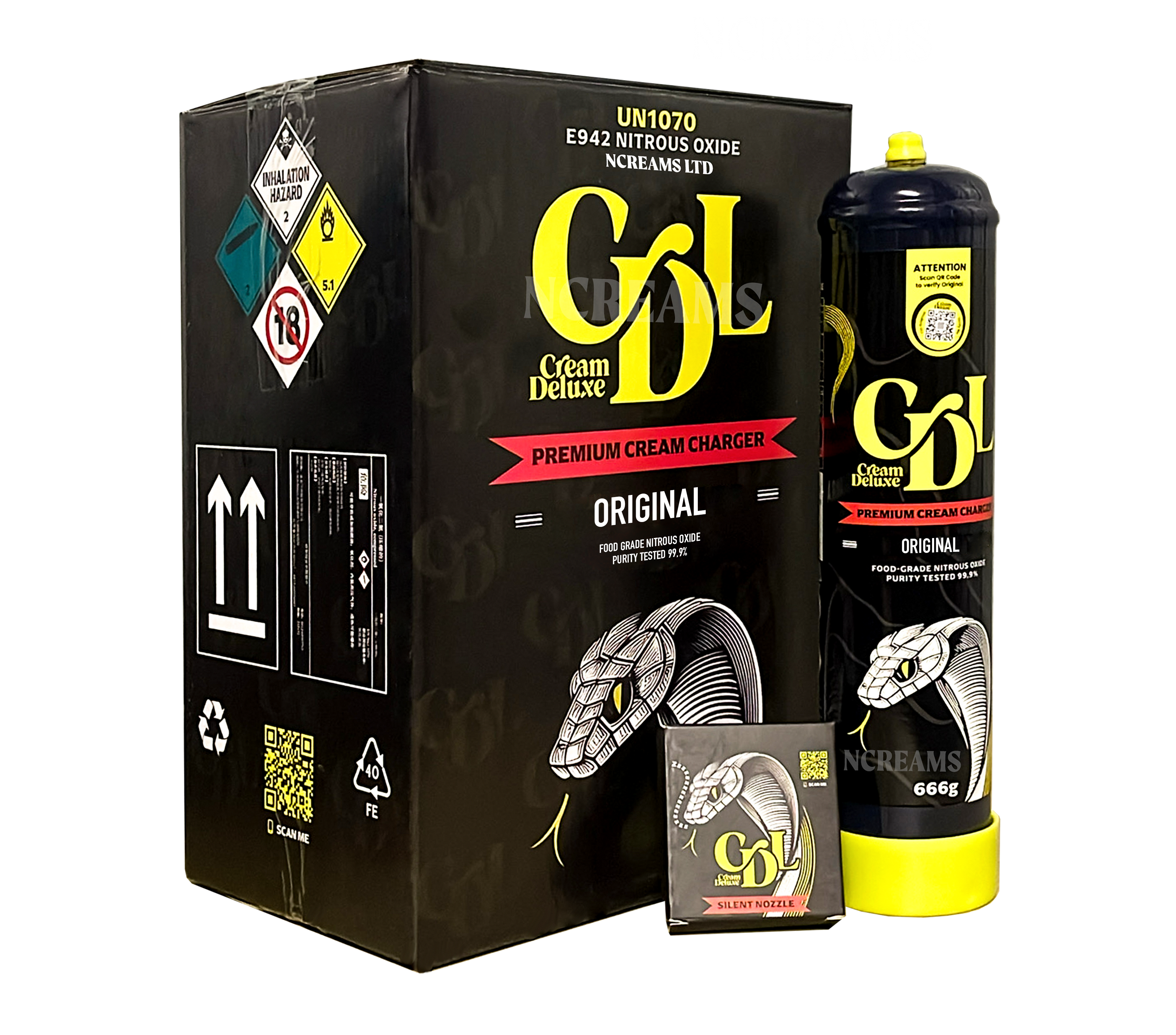 Cream Deluxe 666g (Pack Of 6)