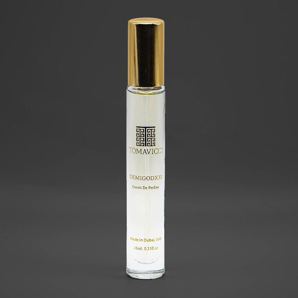 Thumbnail: demigod XXI Parfum 10ml Travel Spray with Elegant Luxe Box. Extrait de Parfum